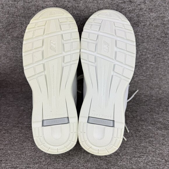 ✅New Balance 812 Walking Shoes WW812WT Womens 7B White Leather Shoes Made In USA - Picture 3 of 12